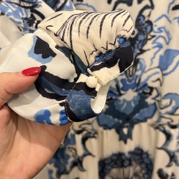 Johanna Ortiz Constellation Of Traits Crepe Tiered Maxi Dress - Picture 8 of 10